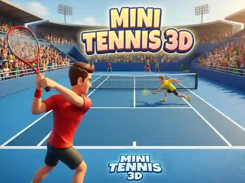 Logħba Mini Tennis 3D onlajn