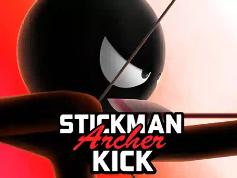 Logħba Stickman Archer Kick onlajn