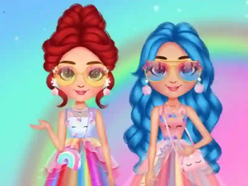 Logħba Ħelu Unicorn Fashion Dress Up onlajn