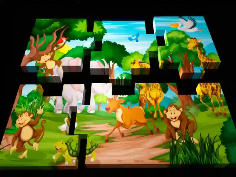 Logħba Puzzle 3D jigsaw onlajn