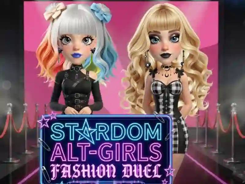 Logħba Stardom Alt Girls Fashion Duel onlajn