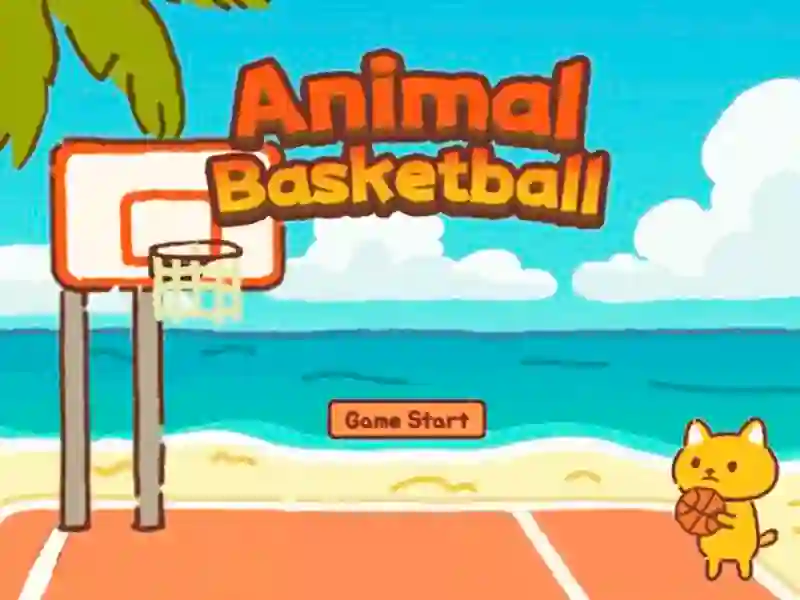 Logħba Basketball tal-Annimali onlajn Logħba Basketball tal-Annimali onlajn