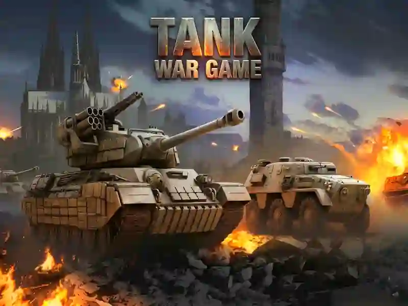 Logħba Tank War Game onlajn