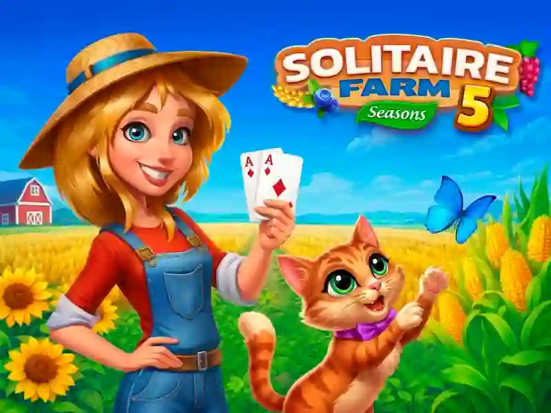 Logħba Solitaire Farm Seasons 5 onlajn