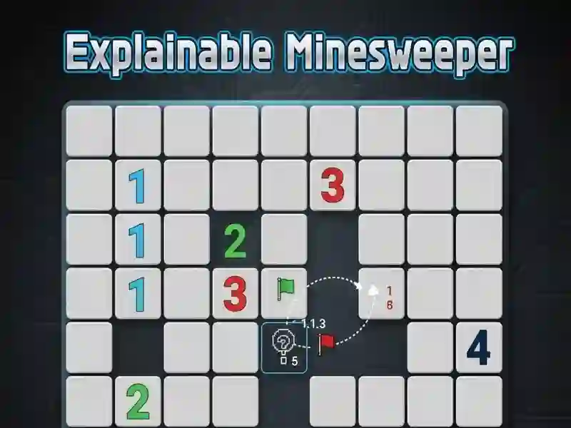 Logħba Spjegabbli Minesweeper onlajn