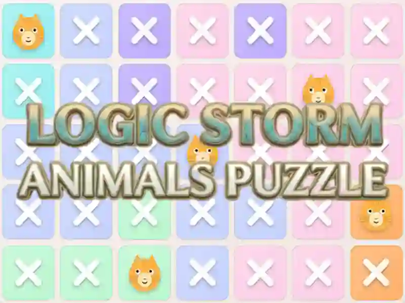 Logħba Logic Storm: Animals Puzzle onlajn