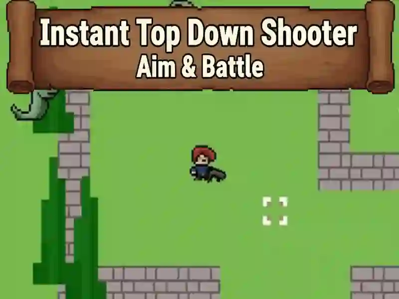 Logħba Instant Top Down Shooter Aim & Battle onlajn
