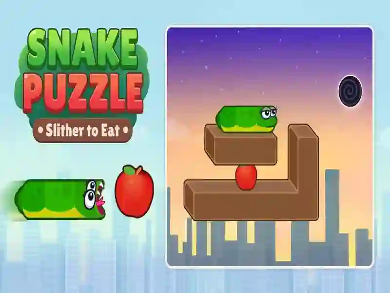 Logħba Snake Puzzle: Slither biex Tiekol onlajn