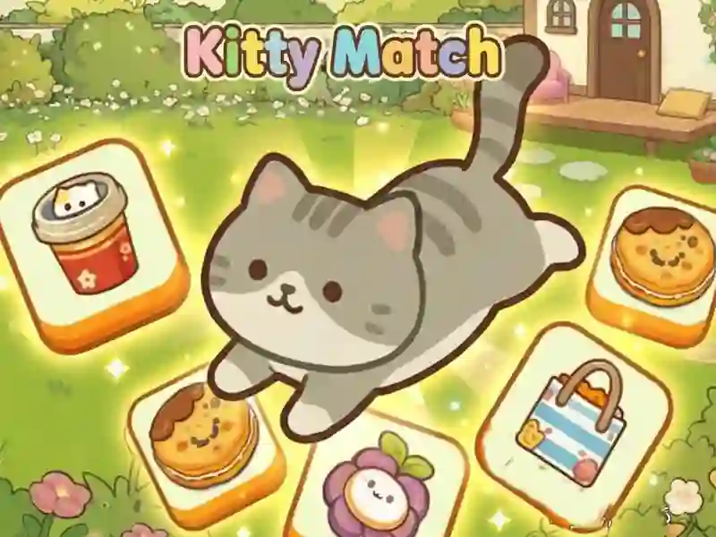 Logħba Kitty Match onlajn