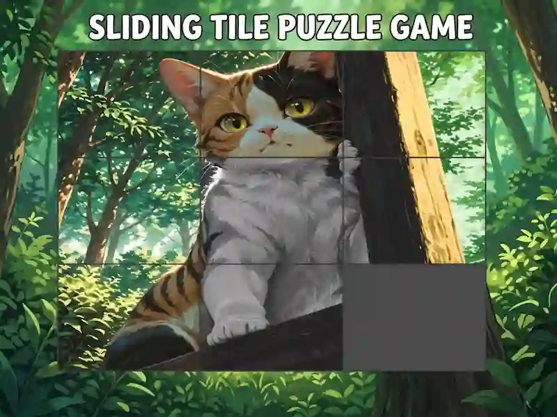 Logħba Sliding Tile Puzzle Game onlajn