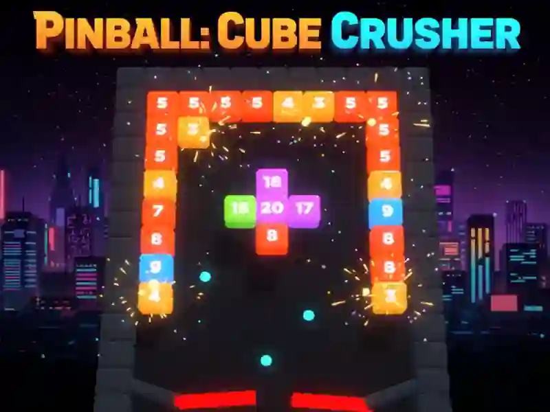 Logħba Pinball: Cube Crusher onlajn