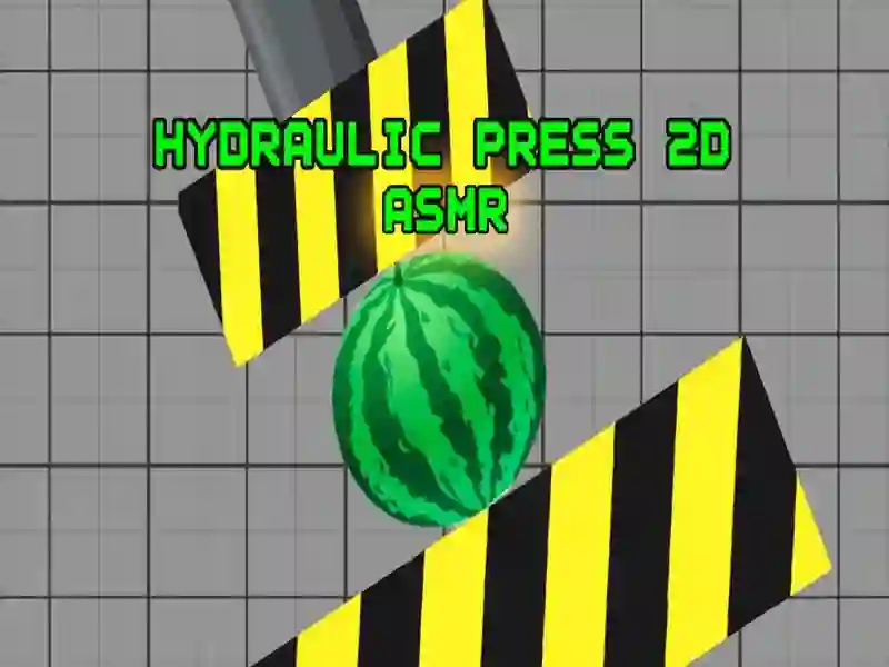 Logħba Hydraulic Press 2D ASMR onlajn