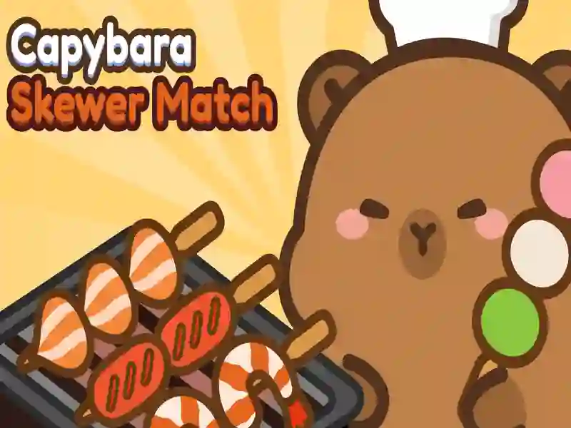 Logħba Taqbila Skewer tal-Capybara onlajn