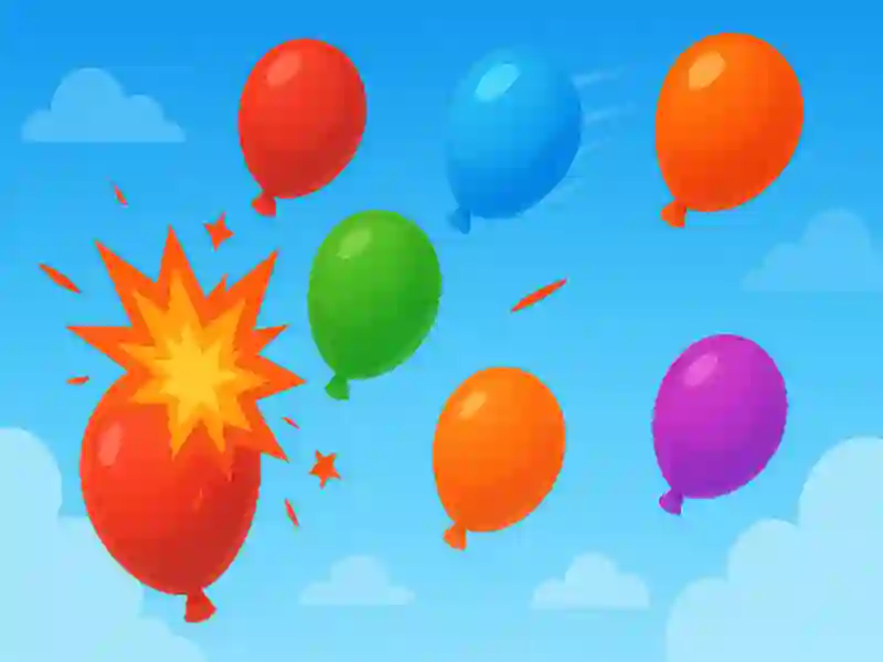 Logħba Balloon Pop Frenzy onlajn Logħba Balloon Pop Frenzy onlajn