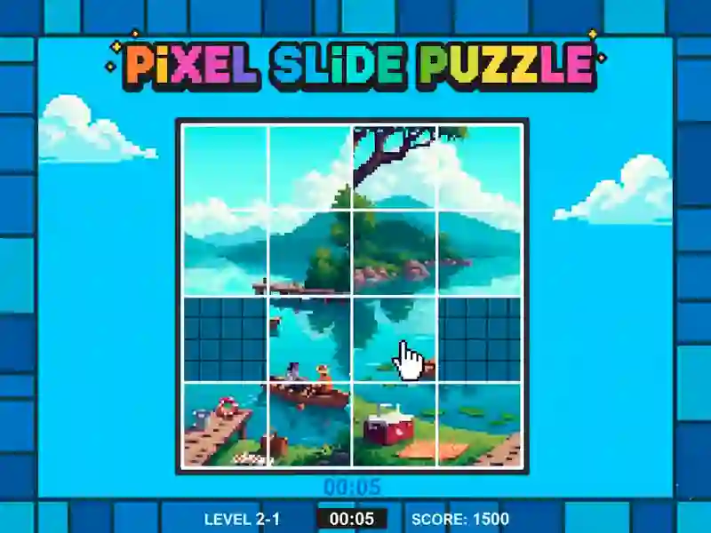 Logħba Pixel Slide Puzzle onlajn