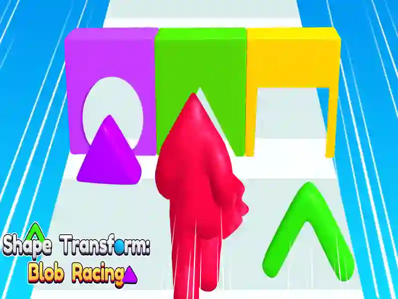 Logħba Forma Ittrasforma Blob Racing onlajn