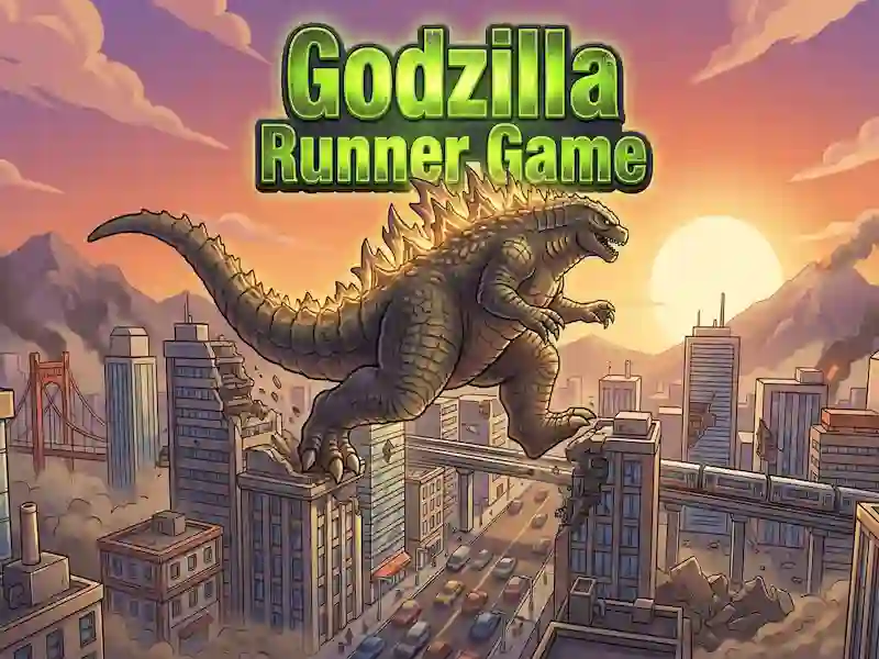 Logħba Godzilla Runner Game onlajn