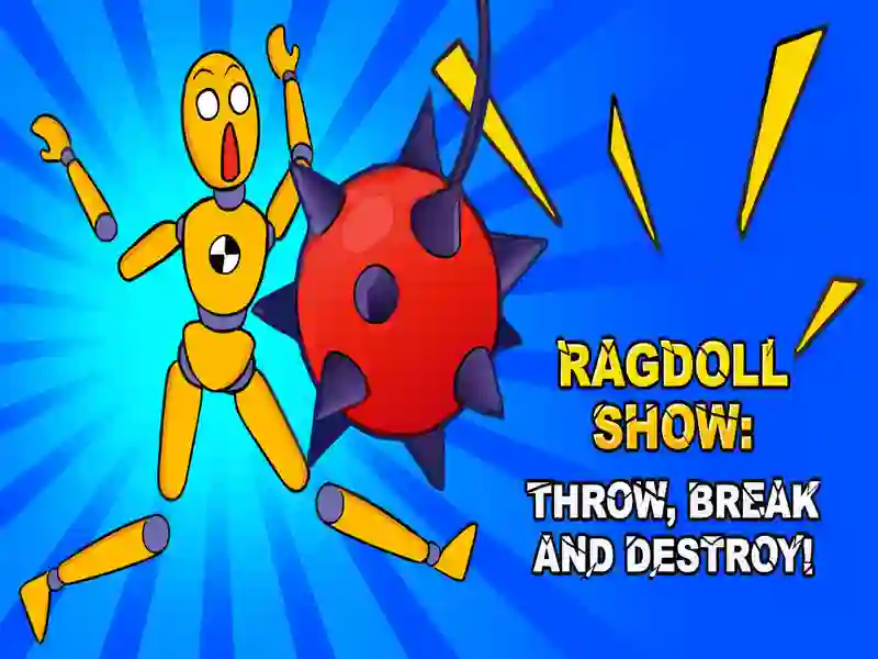 Logħba Show Ragdoll: tarmi, tkisser u teqred! onlajn