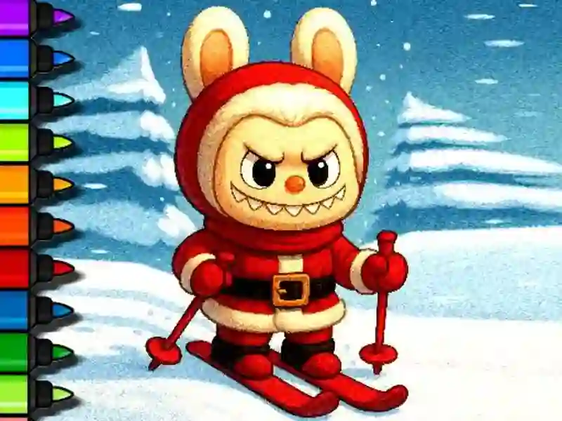 Logħba Kulur Faċli Ħin Labubu onlajn