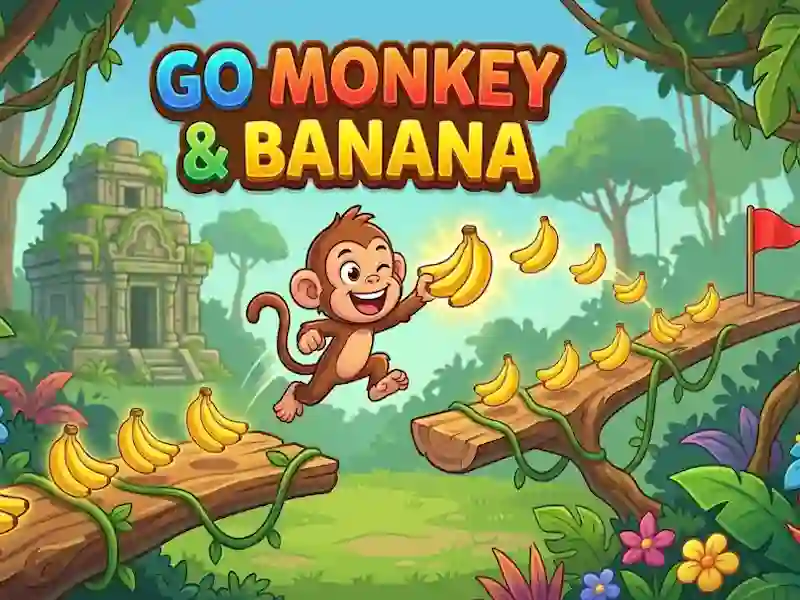 Logħba Go monkey & Banana onlajn