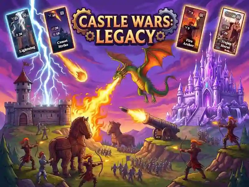 Logħba Castle Wars: Legacy onlajn