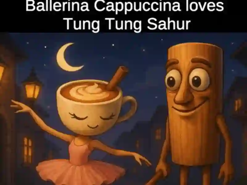 Logħba Ballerina Cappuccina Loves Tung Tung Sahur onlajn