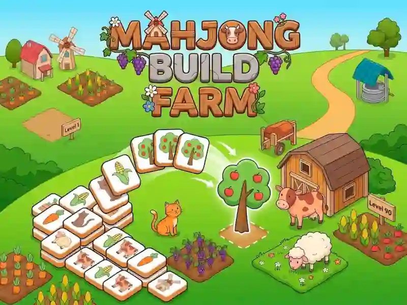 Logħba Mahjong Build Farm onlajn