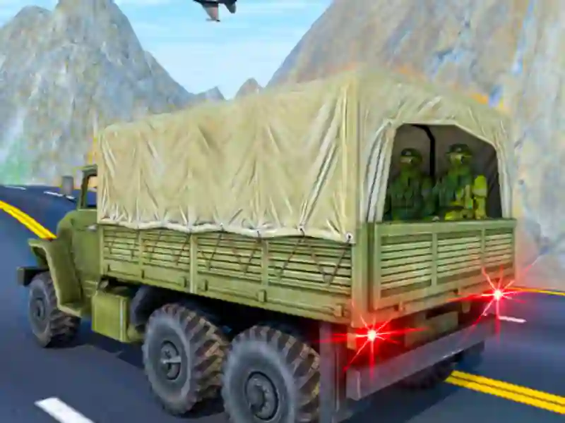 Logħba Sewqan ta' trakk ta' vetturi tal-Armata tat-Trasport onlajn Logħba Sewqan ta' trakk ta' vetturi tal-Armata tat-Trasport onlajn