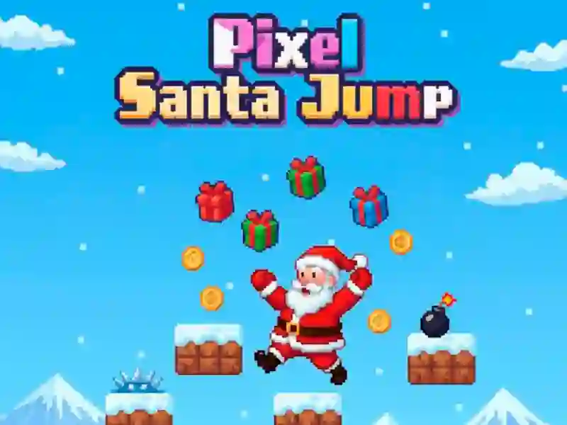Logħba Pixel Santa Aqbeż onlajn