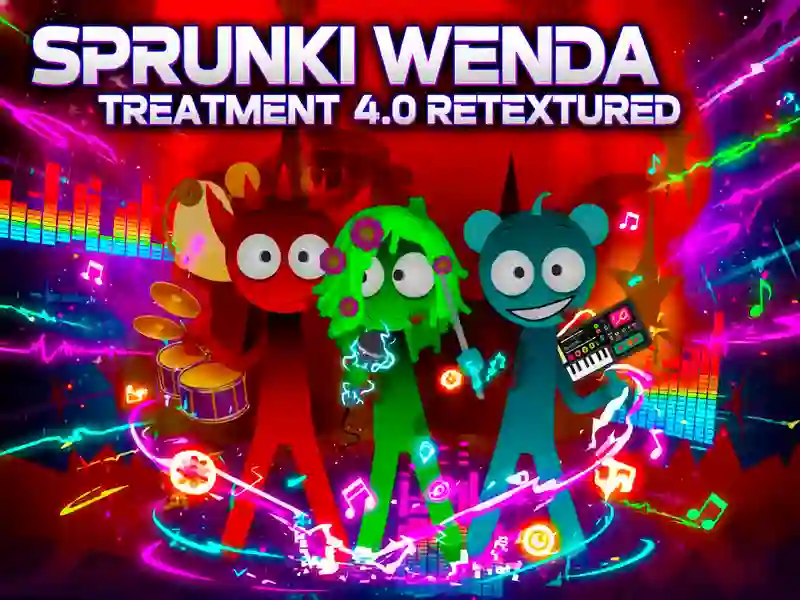 Logħba Sprunki Wenda Trattament 4 Retextured onlajn