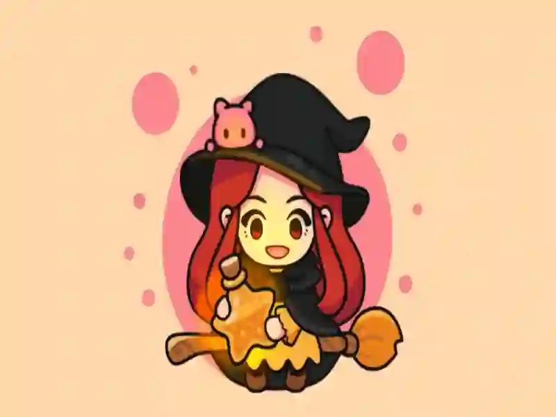 Logħba Potion Merge Witch onlajn