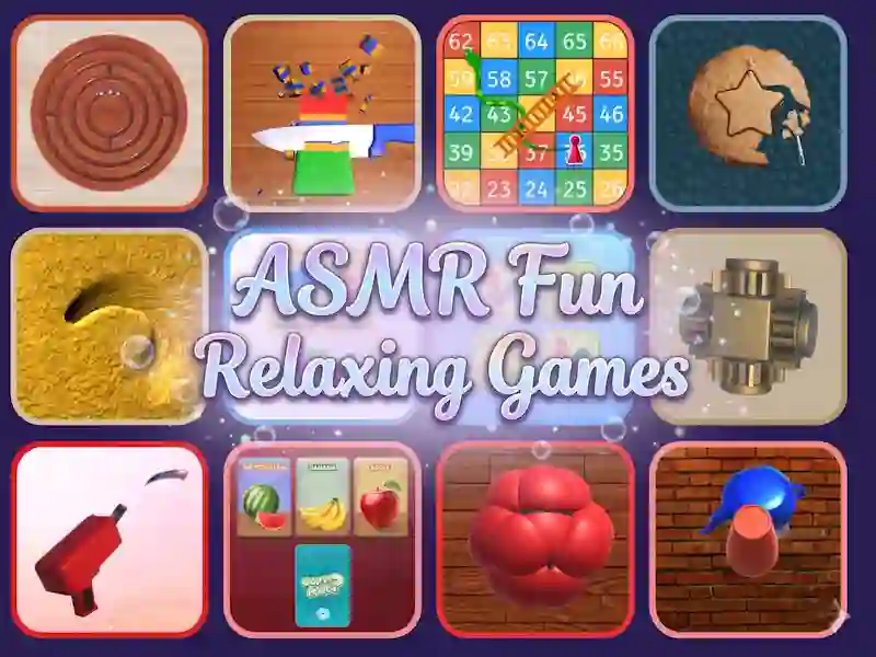 Logħba ASMR Fun Relaxing Games onlajn