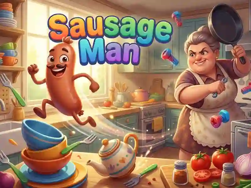 Logħba Sausage Man onlajn