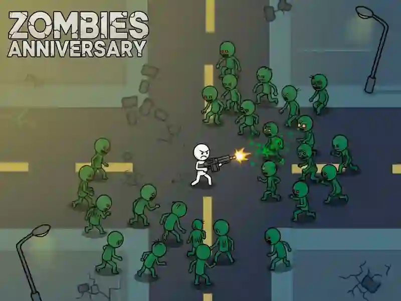 Logħba Zombies Anniversarju onlajn