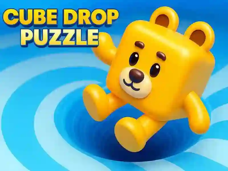 Logħba Cube Drop Puzzle onlajn