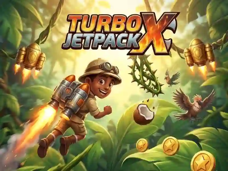 Logħba Turbo Jetpack X onlajn