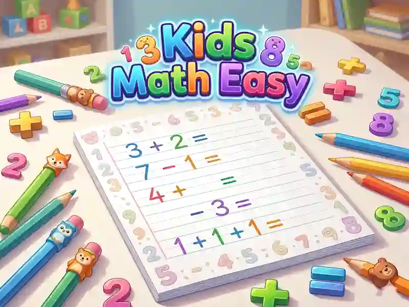 Logħba Kids Math Easy onlajn