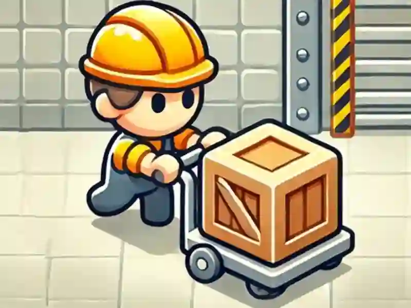 Logħba Sokoban P / R. onlajn