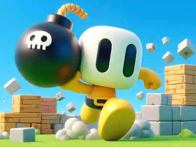 Logħba Bombaman 3d onlajn Logħba Bombaman 3d onlajn