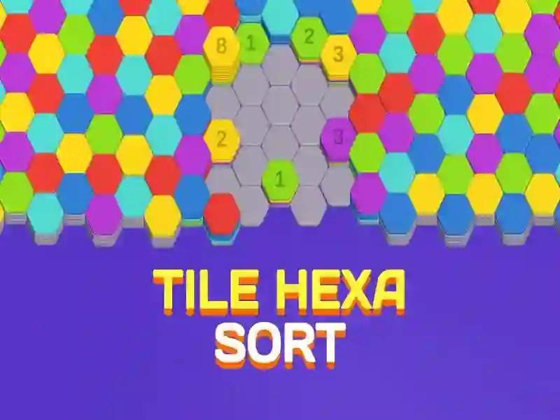 Logħba Tile Hexa Sort onlajn