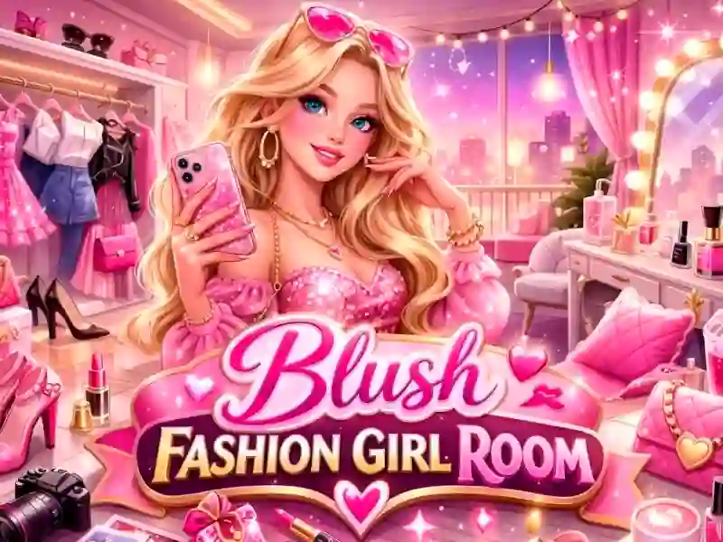 Logħba Blush Fashion Girl Room onlajn