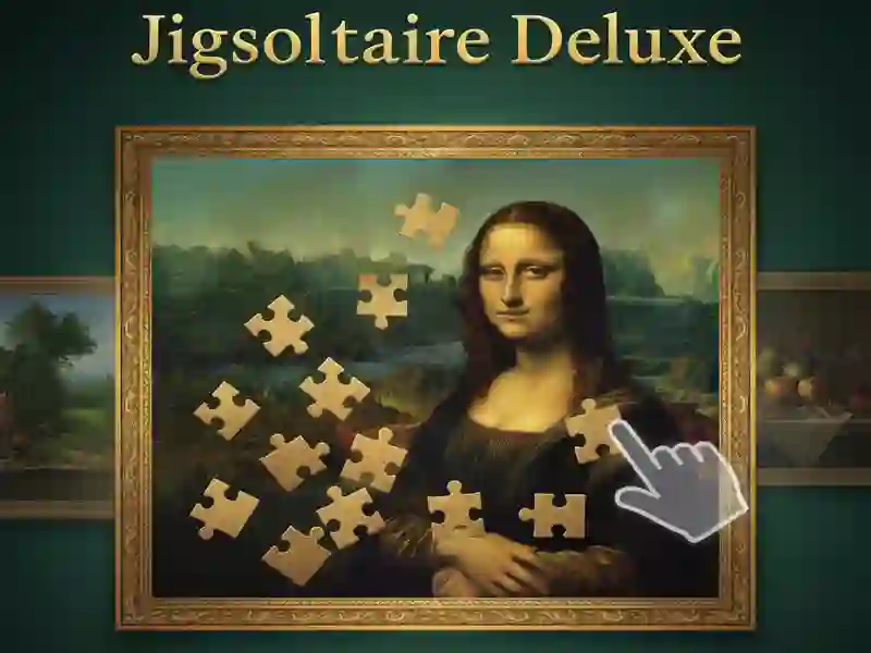 Logħba Jigsolitaire Deluxe onlajn