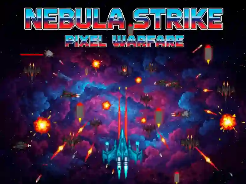 Logħba Nebula Strike Pixel Warfare onlajn