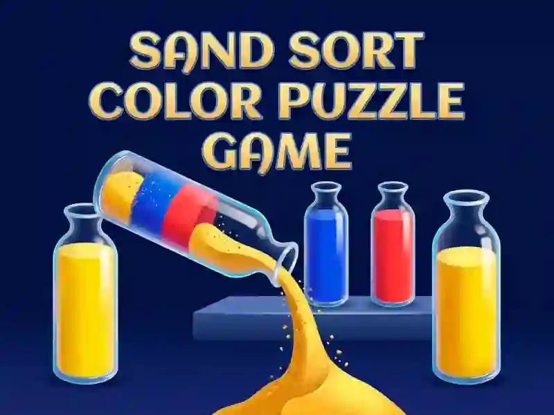 Logħba Sand Sort Color Puzzle Game onlajn