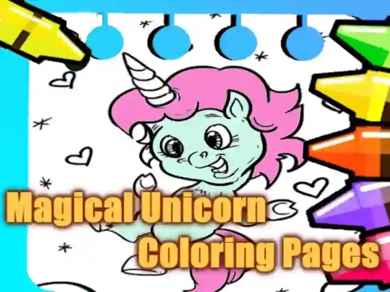 Logħba Paġni tal-kulur tal-unicorn maġiku onlajn Logħba Paġni tal-kulur tal-unicorn maġiku onlajn