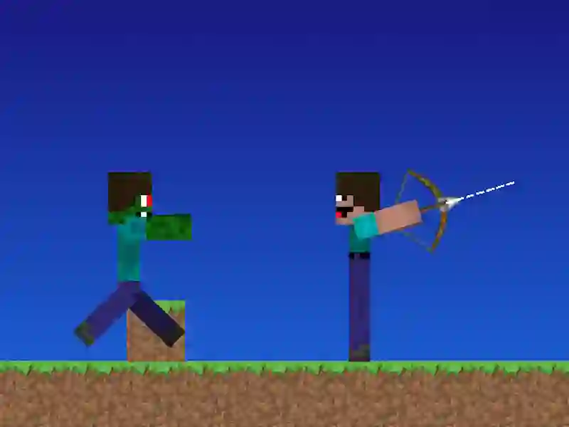 Logħba Noob vs pro iżda archers minecraft onlajn