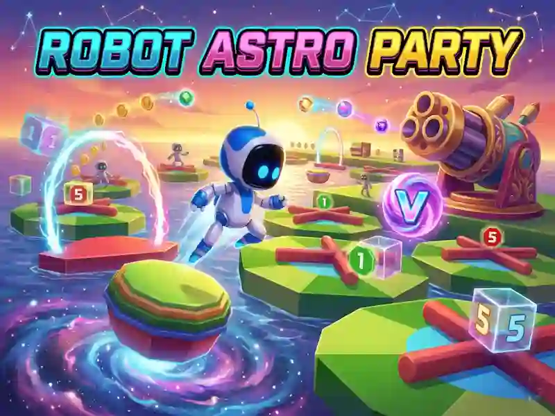 Logħba Robot Astro Party onlajn
