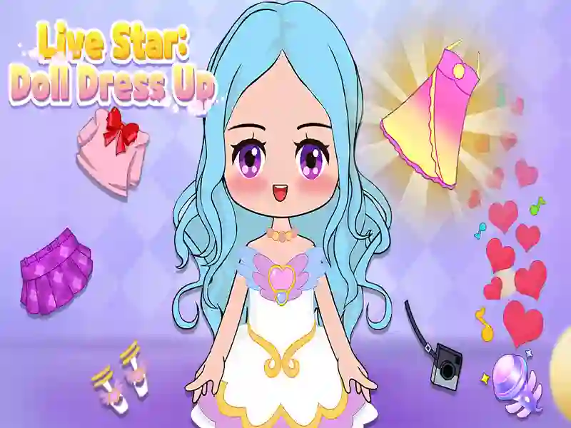 Logħba Dress tal-pupa stilla ħajjin onlajn Logħba Dress tal-pupa stilla ħajjin onlajn