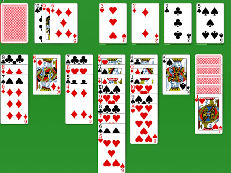 Logħba Tfittxija tal-Karta: Solitaire onlajn