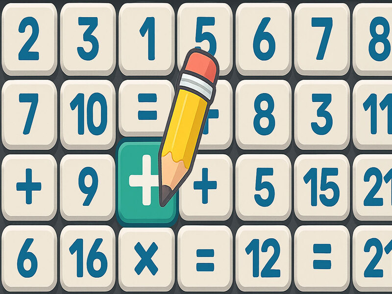 Logħba Edizzjoni tal-ġenju tal-puzzle tal-matematika onlajn